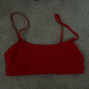 SKIMS Red Christmas collection bra